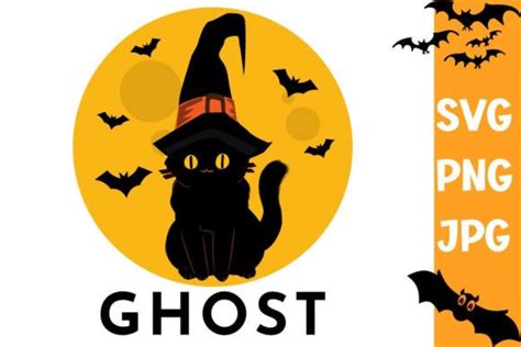 HALLOWEEN Clipart, Halloween SVG, Ghost Graphic by Tropical art hub ...