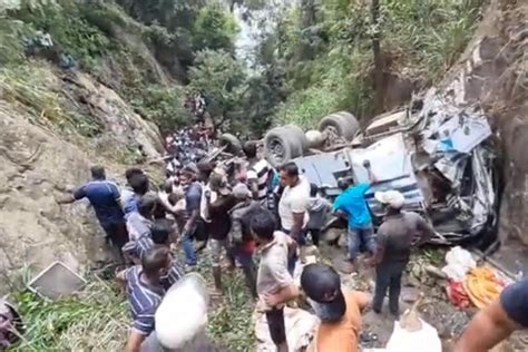 Bus crash kills 14 in Sri Lanka's worst road accident in 16 years | The ...