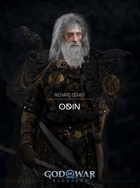 Odin [fan art] : r/GodofWarRagnarok