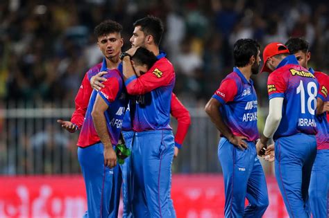 The Afghanistan players were inconsolable after the game | ESPNcricinfo.com