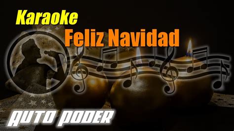 Feliz Navidad - Karaoke - YouTube