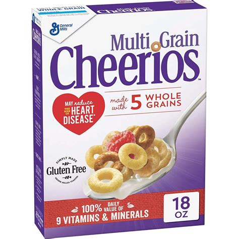 Multi-Grain Cheerios | Dietitian Recommended Low-Carb Cereals ...