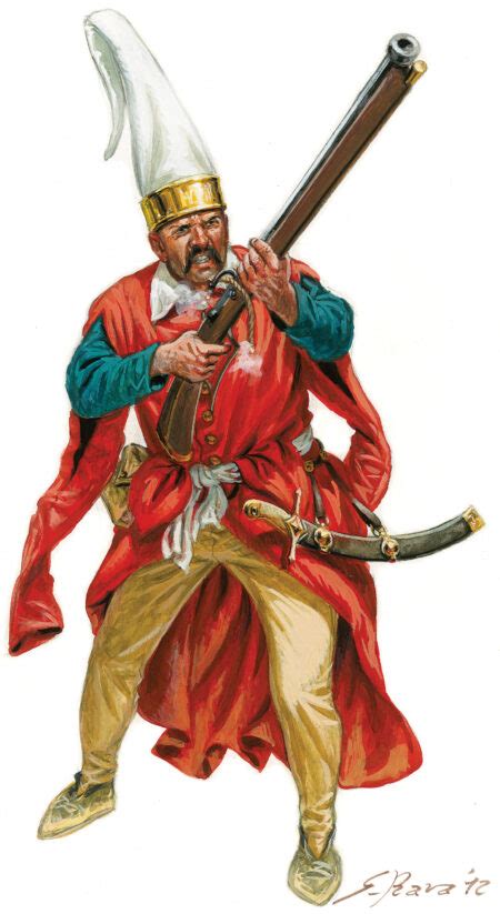 17th century Ottoman Janissary Musketeer - Warfare History Network