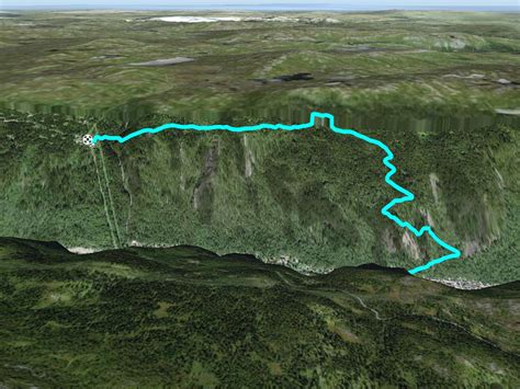 Haddelandsveien | Hiking route in Telemark | FATMAP