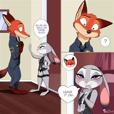 Zootopia Comic Judy X Nick - 61 фото