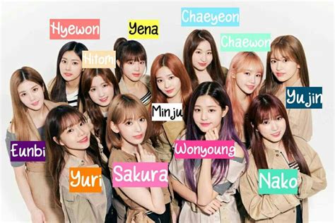 izone names | Iz*one ot12, Korean girl, Iz one