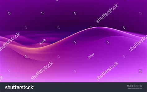 Vector Purple Wave Background Stock Vector (Royalty Free) 312924182 ...