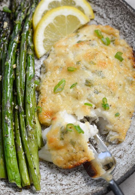 Keto Parmesan Tilapia and Asparagus for One - The Best Keto Recipes