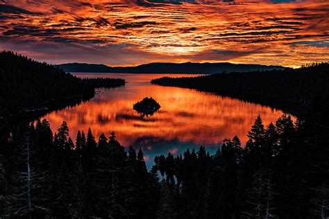 Emerald Bay Sunrise Lake Tahoe Photograph by Gary McJimsey - Pixels