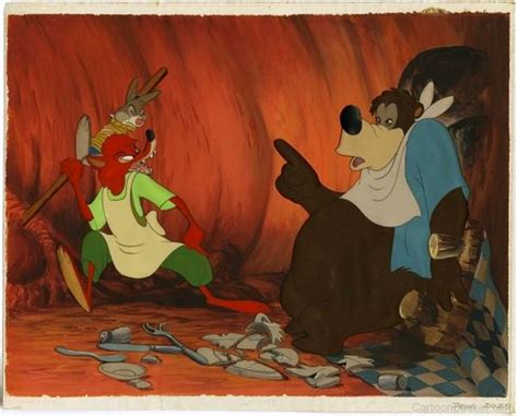 Frame Picture Of Br’er Bear,Br’er Fox And Br’er Rabbit