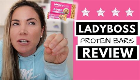 Lady Boss Protein Bars Review (& Lady Boss Lean Strawberry Shortcake ...