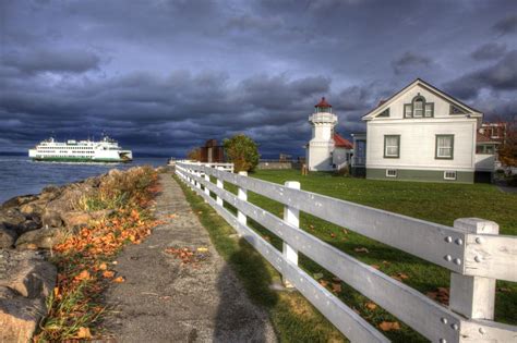 Mukilteo Lighthouse and Whidbey Island Ferry by Kevin Reilly, via 500px ...