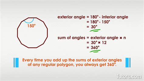 What Is The Sum Of Exterior Angles Formula Exampl - buickcafe.com