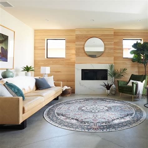 How To Place A Round Rug In Living Room | www.cintronbeveragegroup.com