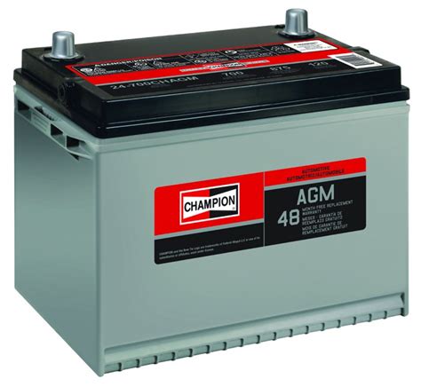 Champion AGM Battery, Group Size 24 | 2071648 | Pep Boys