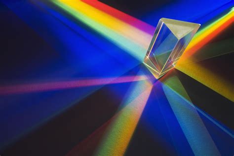 Visible Light Waves Prism