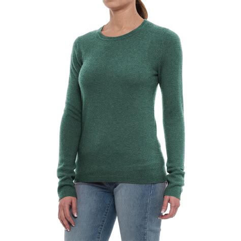 Tahari Cashmere Sweater in Green - Lyst