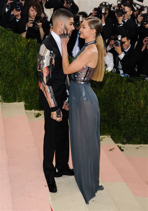 Zayn Malik and Gigi Hadid make red carpet debut at the Met Gala ...