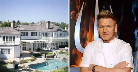 Gordon Ramsay's LA mansion: Inside the TV chef's huge Los Angeles home ...