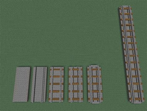 Zeverth's Brisk Builds - 1 - Railroad Tracks Minecraft Map