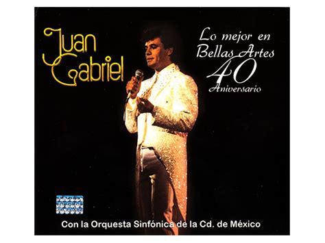 Juan Gabriel Lo Mejor en Bellas Artes 40 Años CD + DVD-Liverpool es ...