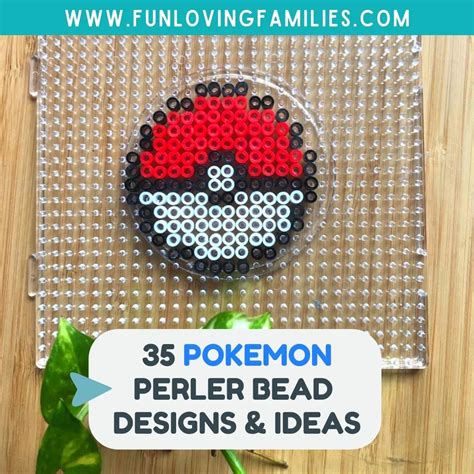 35 Pokémon Perler Bead Patterns, Designs and Ideas