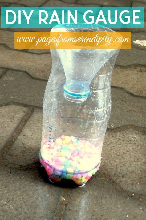 DIY Rain Guage for Kids | Rain gauge activities, Rain gauge diy, Rain gauge