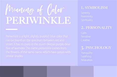 Periwinkle Color Meaning: What is the Meaning of the Color Periwinkle ...