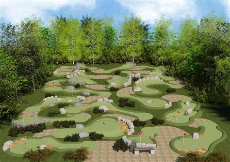 drawings of mini golf courses for permits - Google Search | Golf ...