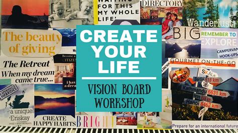 Create Your Life Vision Board Workshop