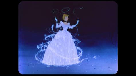 Cinderella (1950) - Fairy Godmother / Dress Transformation | 16 mm ...