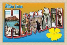 17 Vintage Hawaii Postcard ideas | vintage hawaii, postcard, hawaii