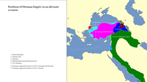 An alternate history partition of Ottoman Empire post-WWI : r/imaginarymaps