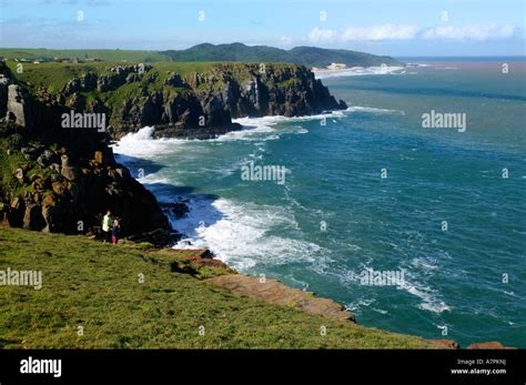 Eastern Cape coastline viewed from Morgan Bay cliffs Morgan Bay Eastern ...