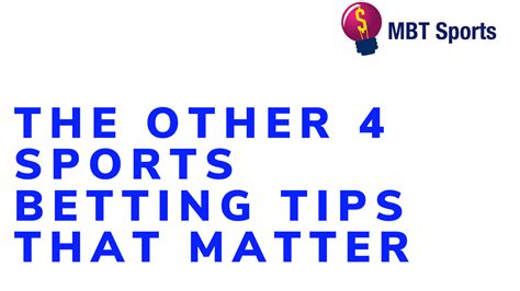 The Other 4 Sports Betting Tips That Matter in 2020 - Two Trap ...