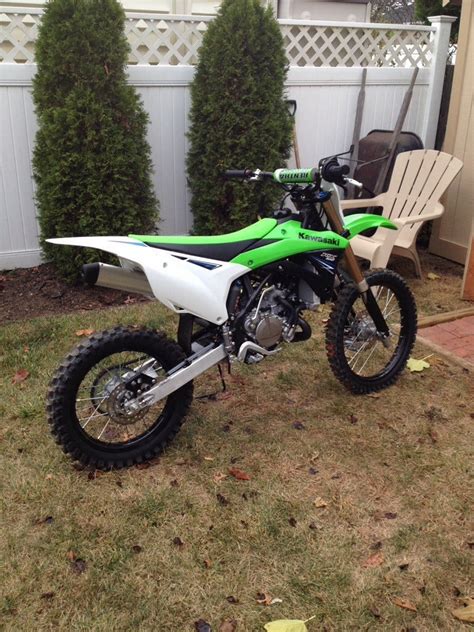 First bike! 2014 kx100 - Dirt Bike Pictures & Video - ThumperTalk