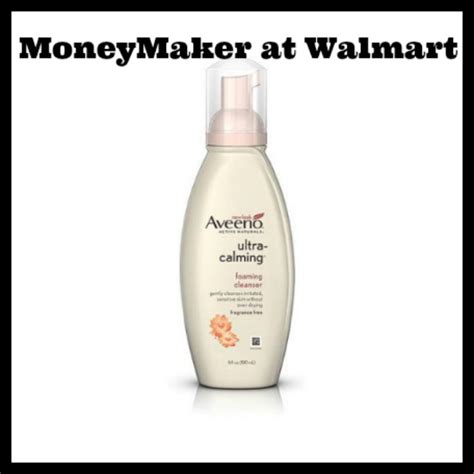 Walmart - Moneymaker on Aveeno Ultra-Calming Foaming Pump Cleanser ...