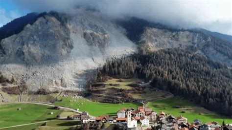 "Switzerland's Brienz village under threat as mountain wall risks ...