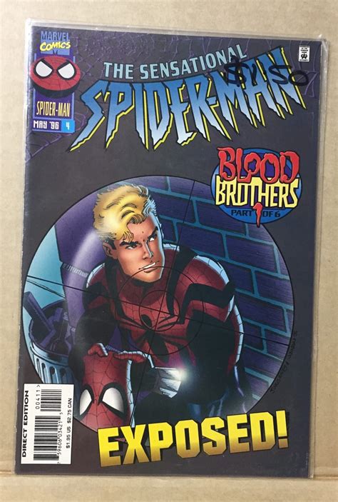 COMIC BOOK SPIDER-MAN #4 MARVEL BLOOD BROTHERS - X Marks The Shop