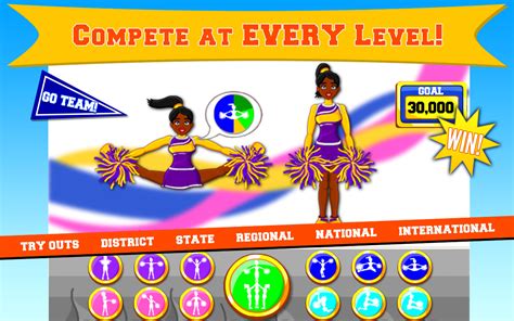 Just Cheer! All Star Cheerleader Game - Play Free Cheerleading & Dance ...