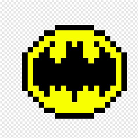 Batman pixel art, logotipo do batman, heróis, texto, smiley png | PNGWing