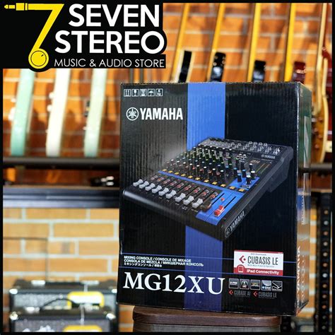 Jual Yamaha MG12XU 12 Channel Audio Mixer Original Garansi Resmi ...