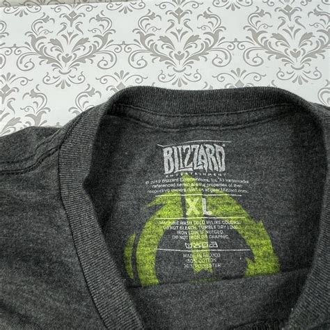 Blizzard Gear Overwatch Gengi Logo Dark Gray T-Shirt … - Gem