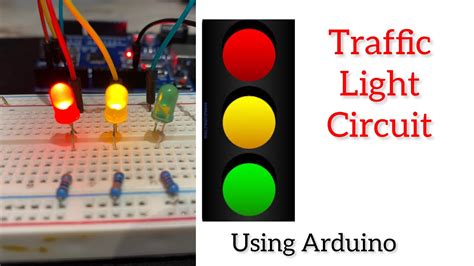 build a traffic light circuit using Arduino 🚦 - YouTube