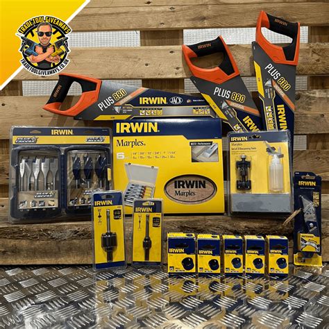 Mega Irwin Wood Bundle - Power Tool Competitions - Win Vans & Power Tools