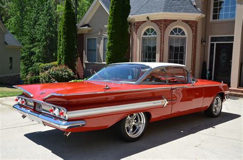 A 1960 Chevy Impala With A Pavement Scraping Stance And Restomod Style ...