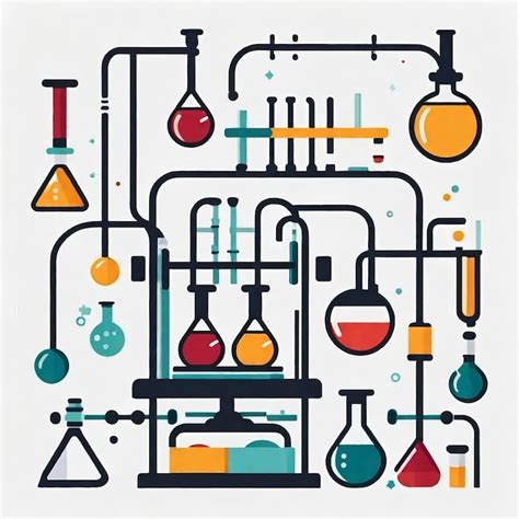 Premium AI Image | Chemistry Lab Equipment