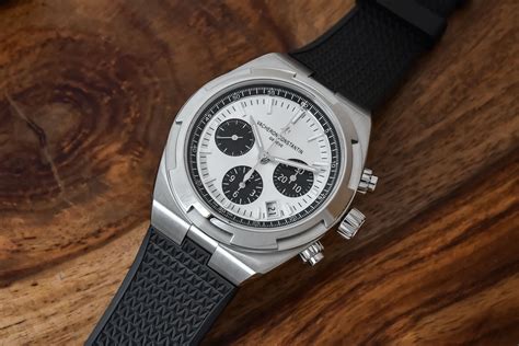 Up-Close with the Vacheron Constantin Overseas Chronograph Panda Dial ...