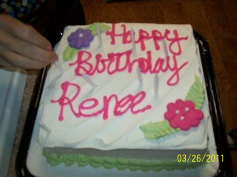 pastel: Renee's 43rd Birthday Cakes