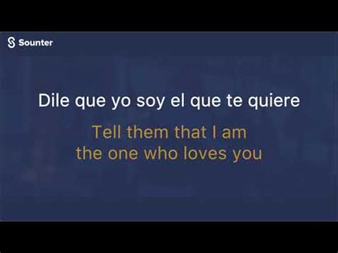 Ozuna - Dile Que Tú Me Quieres (Lyrics English & Spanish\Letra ...